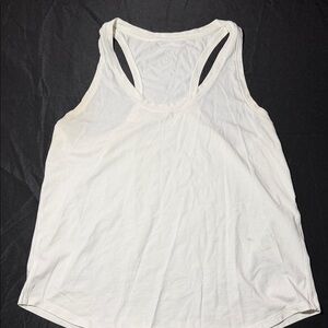 Lululemon Athletica White Tank Top